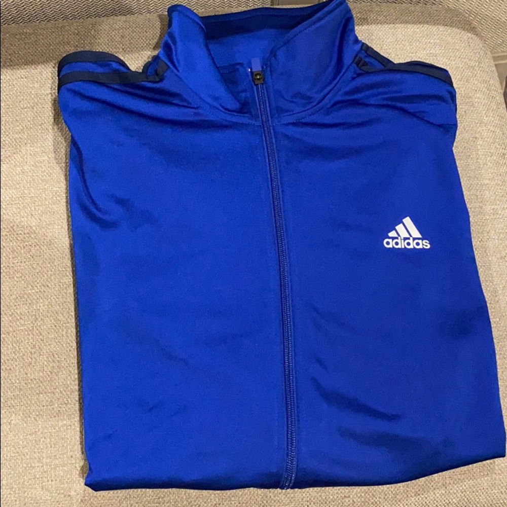 Men’s Adidas Zip Up Track Suit Jacket